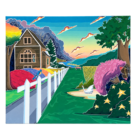 Main painting with the surroundings removed